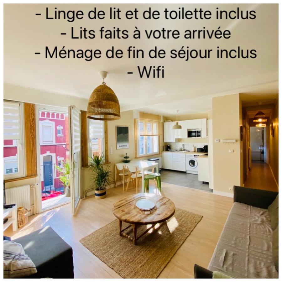 Appartement "Escapade A Malo" 4 A 6 Personnes 5 Mn A Pied De La Plage Dunkirk Eksteriør bilde